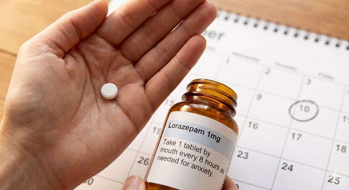 Dose of Lorazepam for Anxiety